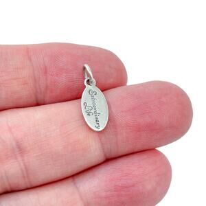 Estate Sterling Silver 925 Extraordinary Life Charm